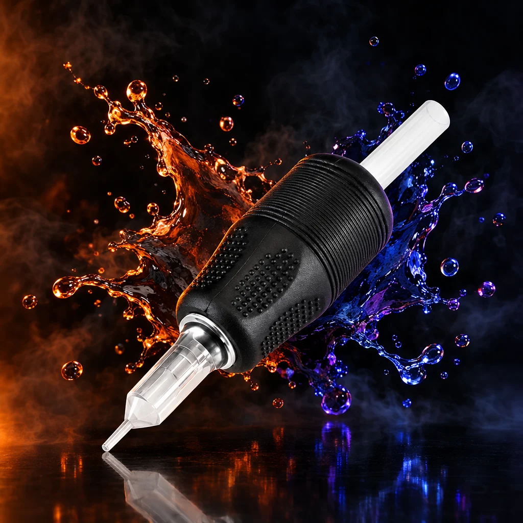 Disposable PEN-style machine grip