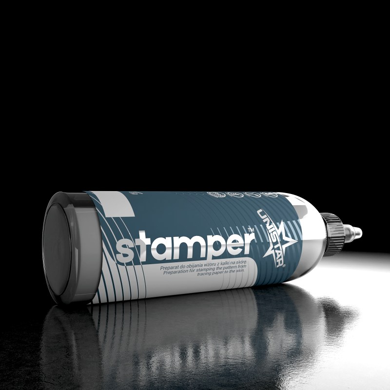 Unistar Stamper Tattoo Stencil 240ml Unistar Stamper Tattoo Stencil 240ml 2