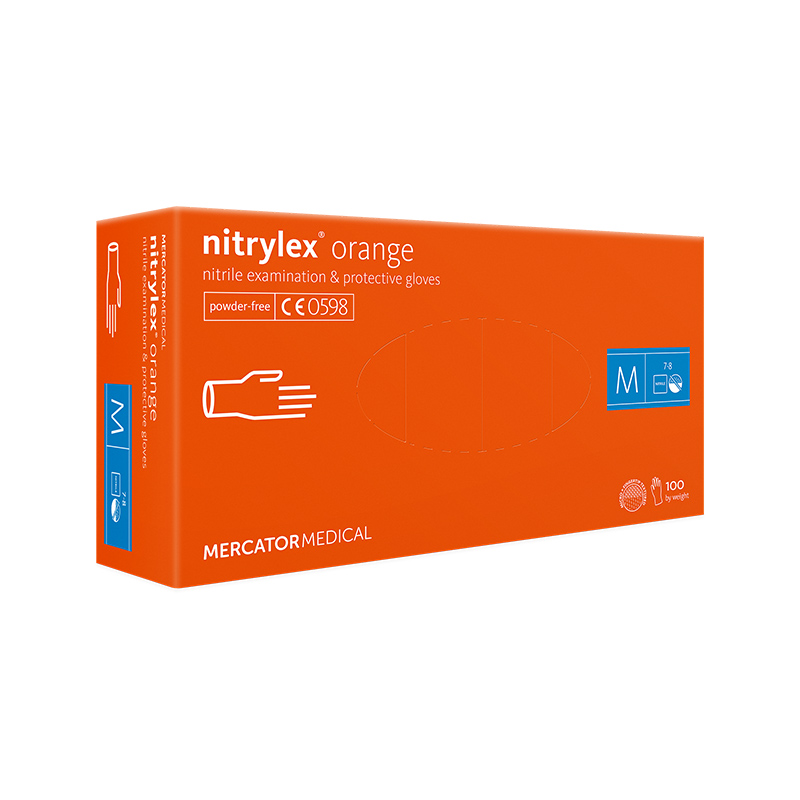 Manusi Nitril Orange Nitrylex M