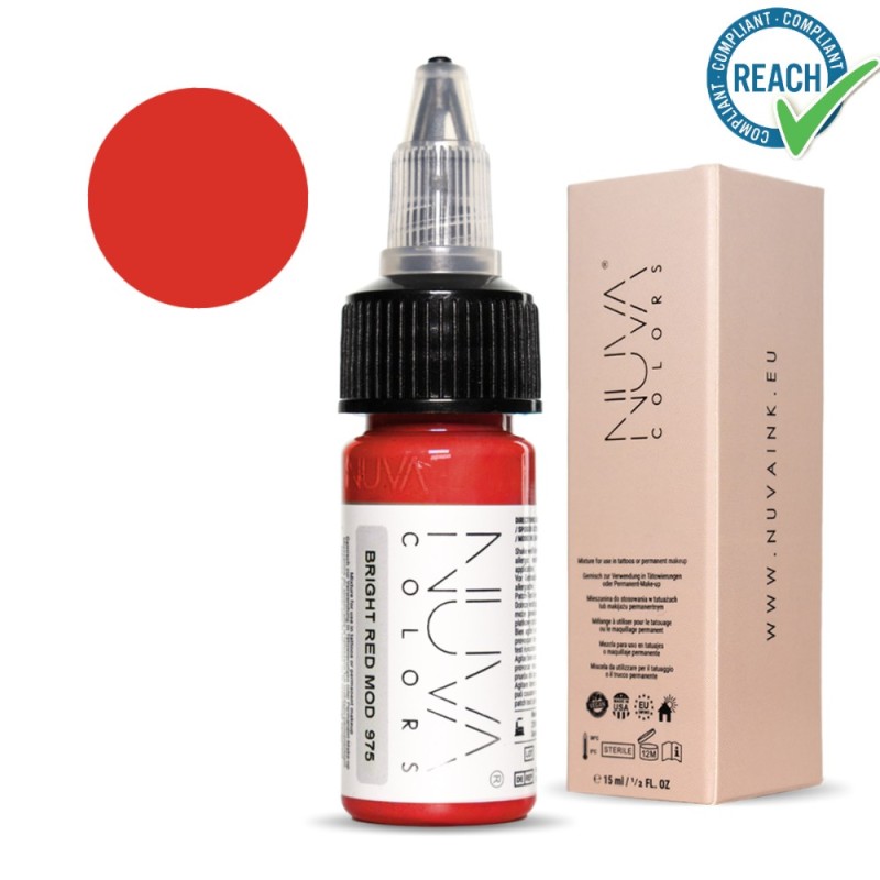 Nuva Color 975 Bright Red Mod 15ml
