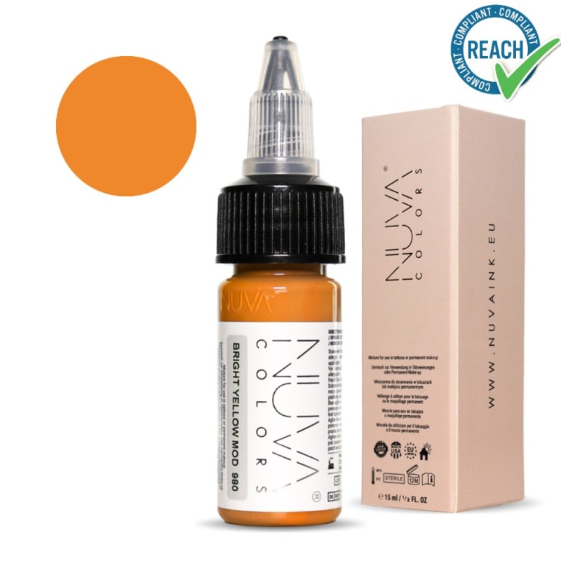 Nuva Color 980 Bright Yellow Mod 15ml