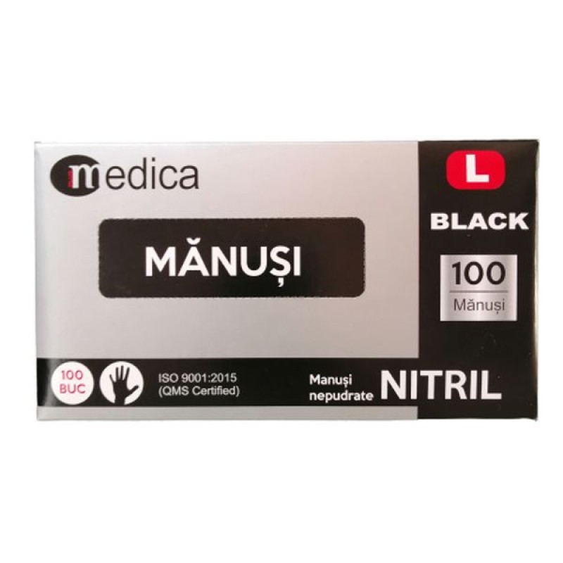 Manusi nitril Negre L