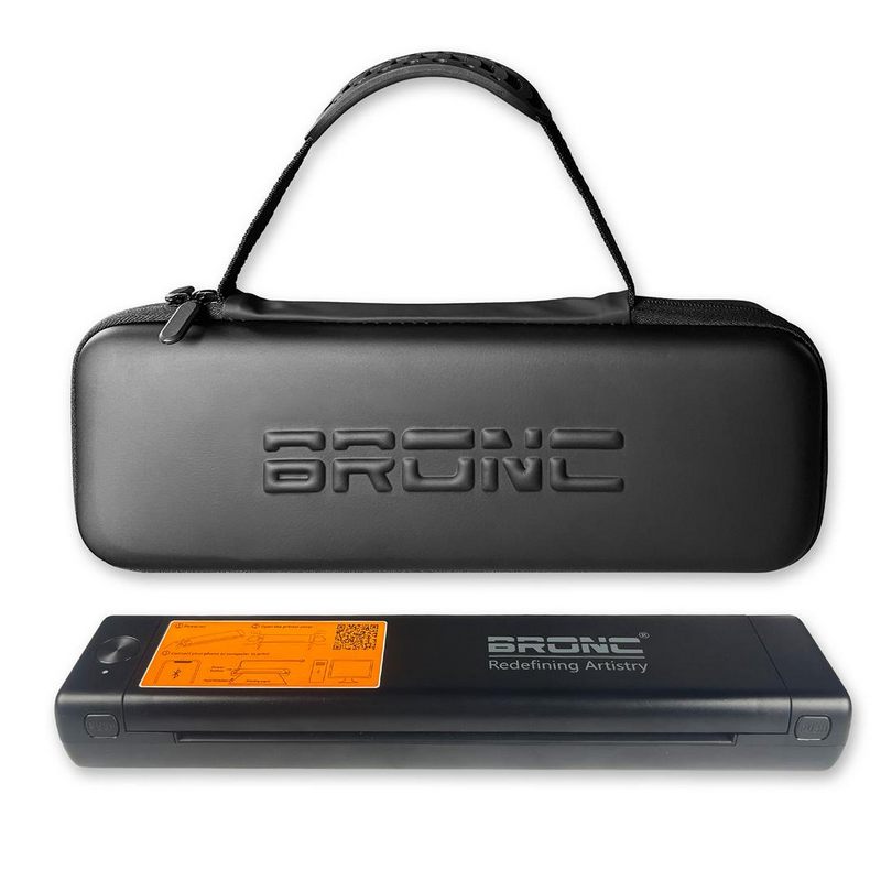 Imprimanta termica Wireless Bronc pt foaia de transfer  + Geanta de depozitare pt imprimanta