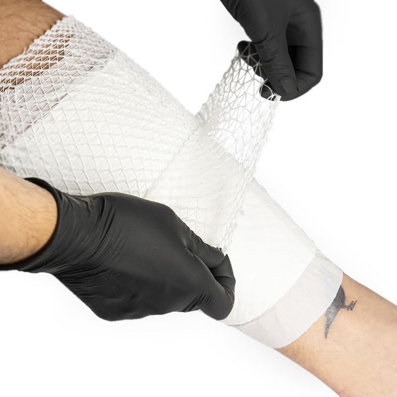 Plasă elastică pentru fixarea pansamentelor 6 cm *1m