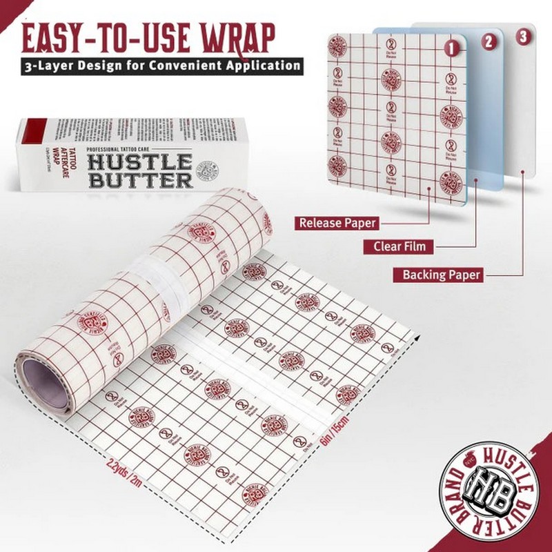 Hustle Butter Folie Rola 20cm*8m Hustle Butter Folie Rola 20cm*8m 1