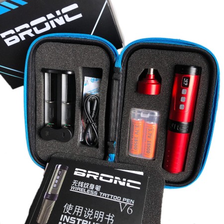 Masina de tatuat wireless Bronc V6 stroke 3.5mm Masina de tatuat wireless Bronc V6 stroke 3.5mm