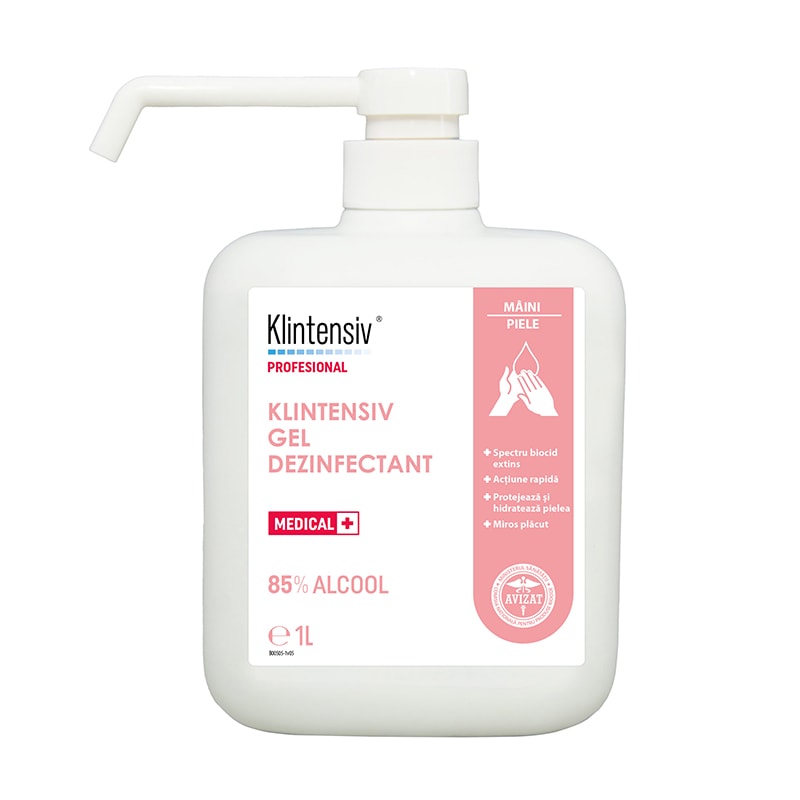 Klintensiv - Gel dezinfectant pentru maini 500ml Klintensiv - Gel dezinfectant pentru maini 500ml 6