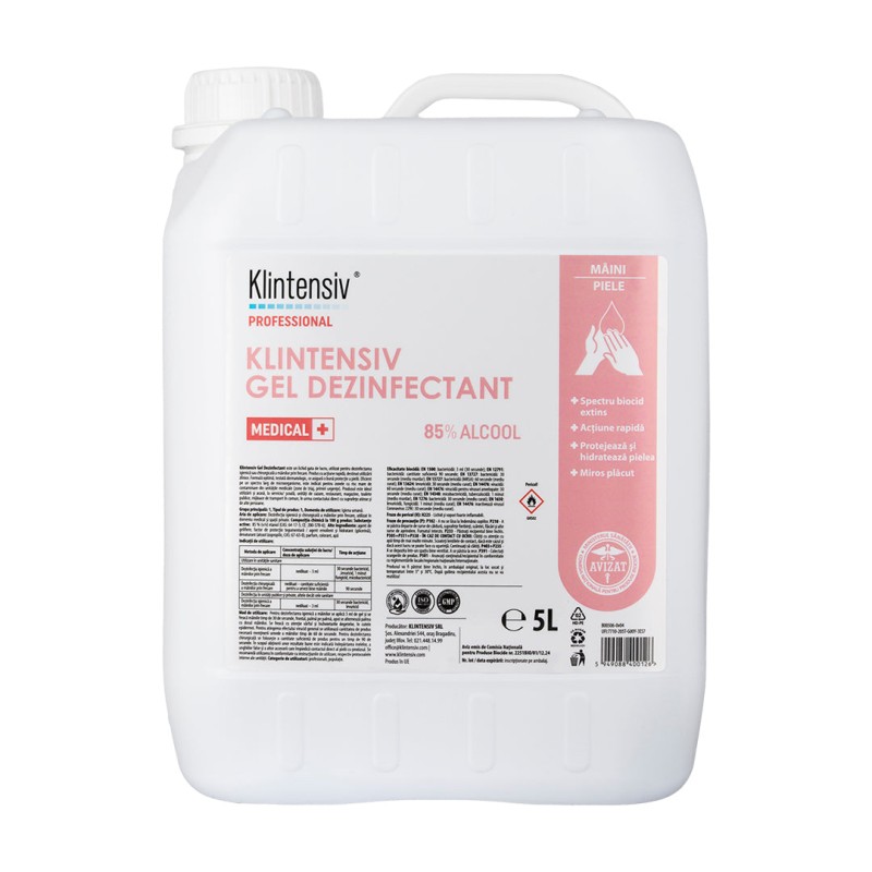 Klintensiv - Gel dezinfectant pentru maini 500ml Klintensiv - Gel dezinfectant pentru maini 500ml 7
