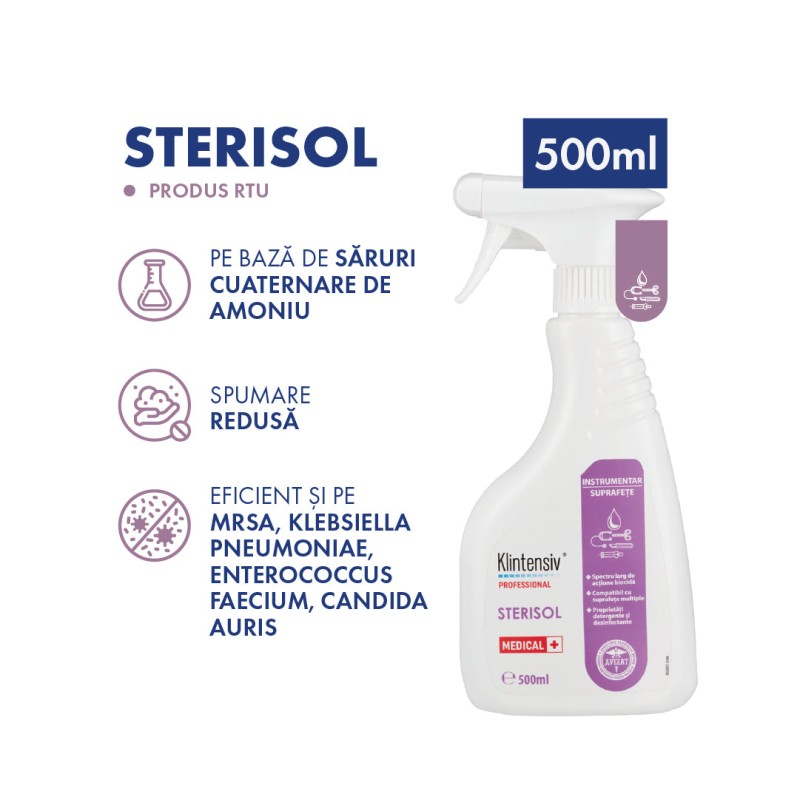 Sterisol - Dezinfectant de nivel inalt gata de utilizare 1000ml Sterisol - Dezinfectant de nivel inalt gata de utilizare 1000ml 7