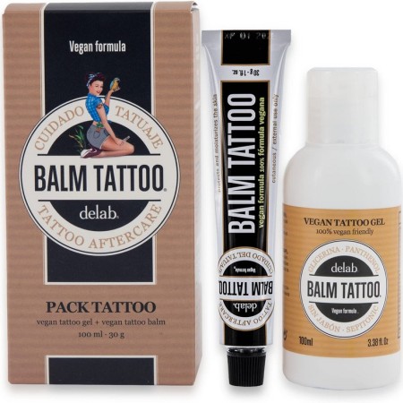 Set Tattoo Balm Vegan Gel 100ml + Vegan Tattoo Balm 30g Set Tattoo Balm Vegan Gel 100ml + Vegan Tattoo Balm 30g