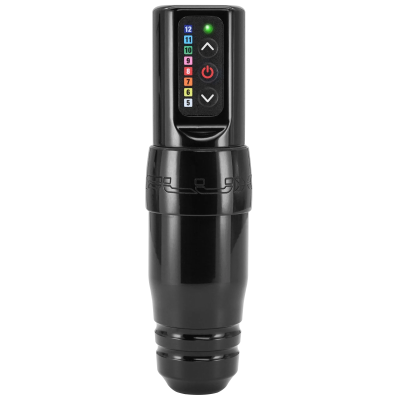 Masina de tatuat Spektra microbeau Flux S PMU cu 1 baterie -stroke 3.0mm Stealth