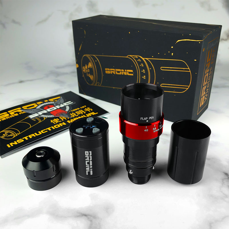 Masina de tatuat Hummingbird Pen Wireless V12 Ajustabil Negru Masina de tatuat Hummingbird Pen Wireless V12 Ajustabil Negru 3