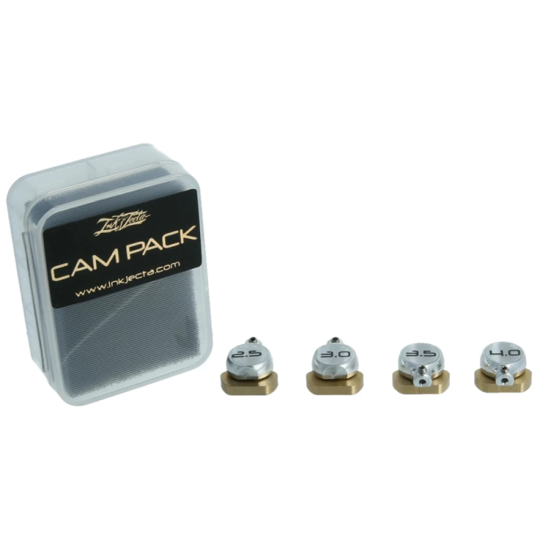 Set of 4 cams for the Inkjecta X1