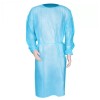 Set 10 bucati halat albastru cu legaturi la spate de unica folosinta