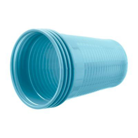 Set 100 pahare unica folosinta Albastru deschis Set 100 pahare unica folosinta Albastru deschis