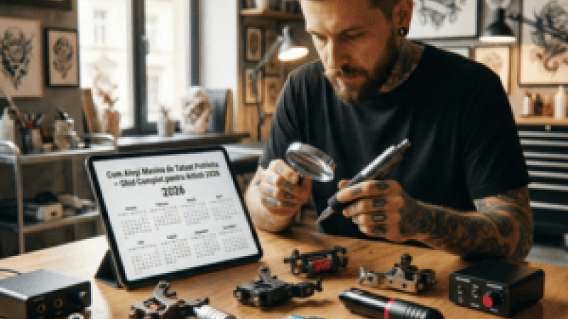 Cum Alegi Masina de Tatuat Potrivita – Ghid Complet pentru Artisti 2026