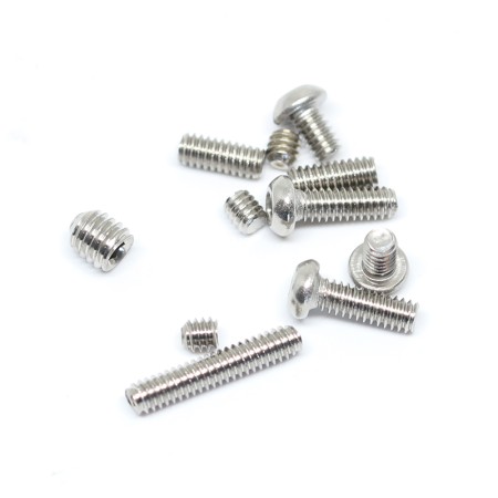 Piesa Inkmachines nr. 69 - Screw kit 2 (Stingray) - 11 piese (M3*3 - 1, M2*8 - 2, M2*4 - 2, M2*2 - 3, M2*5 - 2, M2*10 - 1) Piesa Inkmachines nr. 69 - Screw kit 2 (Stingray) - 11 piese (M3*3 - 1, M2*8 - 2, M2*4 - 2, M2*2 - 3, M2*5 - 2, M2*10 - 1)