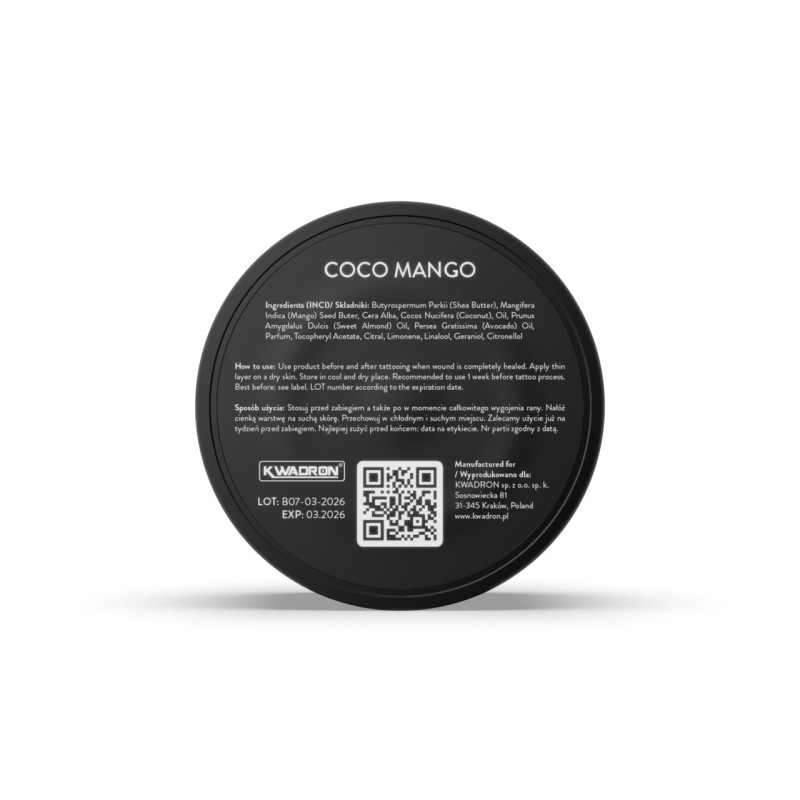 InkTrox Coconut & Mango Tattoo Butter 50ml InkTrox Coconut & Mango Tattoo Butter 50ml 2