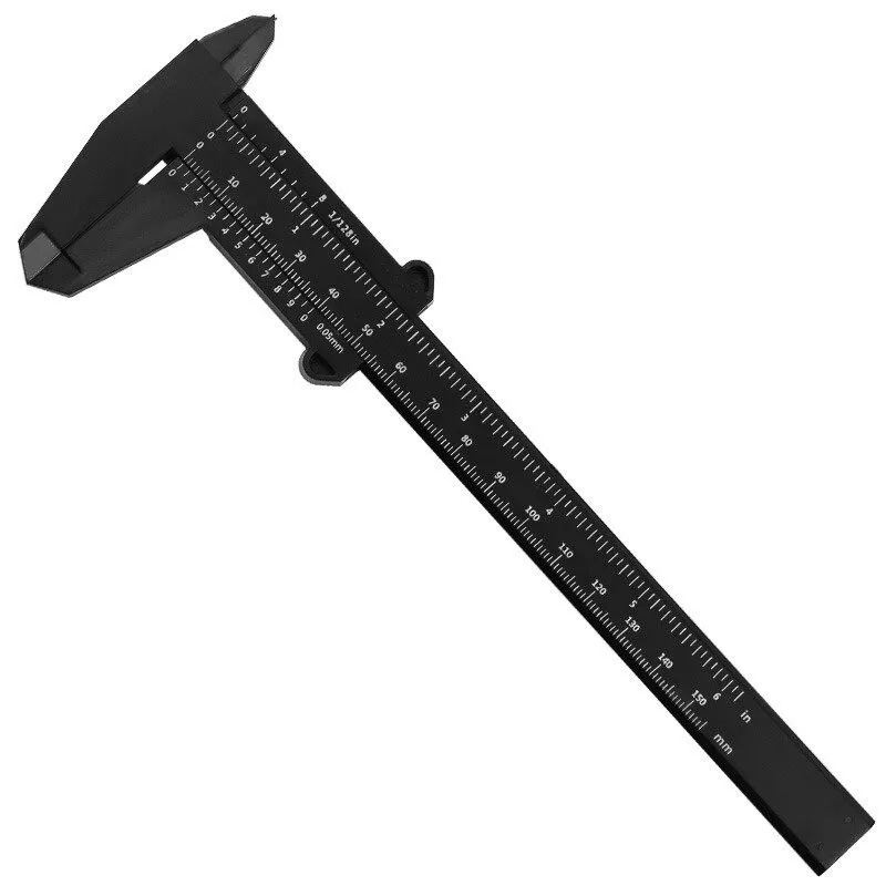 Eyebrows measuring caliper Black
