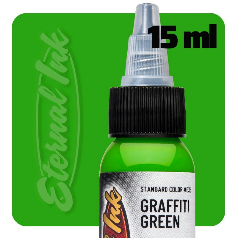 Eternal tus desen Graffiti Green 15ml