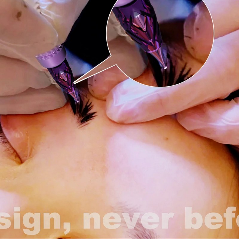 Masina de tatuat Hummingbird Miceya Nymph Pen Wireless PMU Purple Masina de tatuat Hummingbird Miceya Nymph Pen Wireless PMU Purple 3