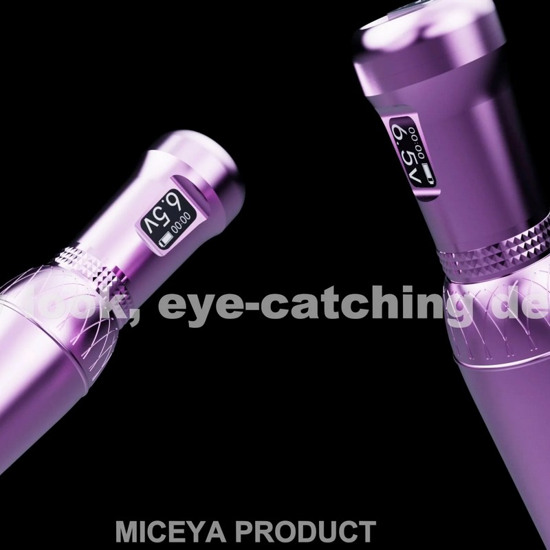 Masina de tatuat Hummingbird Miceya Nymph Pen Wireless PMU Purple Masina de tatuat Hummingbird Miceya Nymph Pen Wireless PMU Purple 5