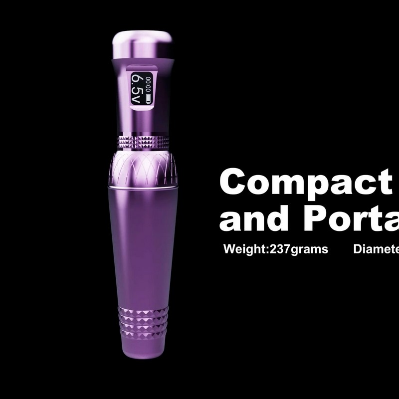 Masina de tatuat Hummingbird Miceya Nymph Pen Wireless PMU Purple Masina de tatuat Hummingbird Miceya Nymph Pen Wireless PMU Purple 6