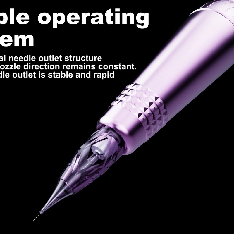 Masina de tatuat Hummingbird Miceya Nymph Pen Wireless PMU Purple Masina de tatuat Hummingbird Miceya Nymph Pen Wireless PMU Purple 9