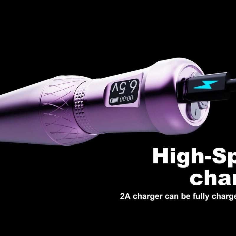 Masina de tatuat Hummingbird Miceya Nymph Pen Wireless PMU Purple Masina de tatuat Hummingbird Miceya Nymph Pen Wireless PMU Purple 1