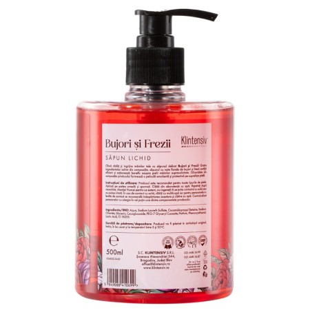 Sapun lichid - Bujori si Frezii 500ml Sapun lichid - Bujori si Frezii 500ml