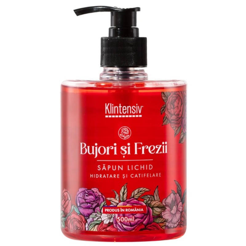Sapun lichid - Bujori si Frezii  500ml