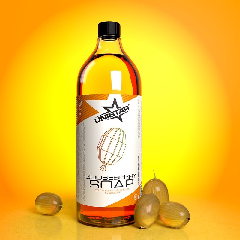Unistar Gooseberry sapun concentrat 1L Unistar Gooseberry sapun concentrat 1L 2