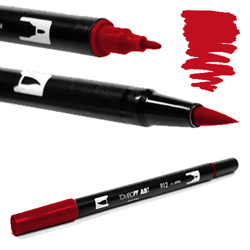 Marker Tombow  856 Poppy Red 