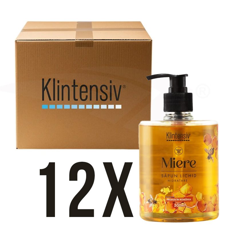 Liquid Soap - Honey 500ml - BOX 12 PCS