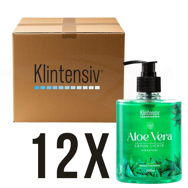 Sapun lichid - Aloe Vera  500ml - BAX 12 BUC