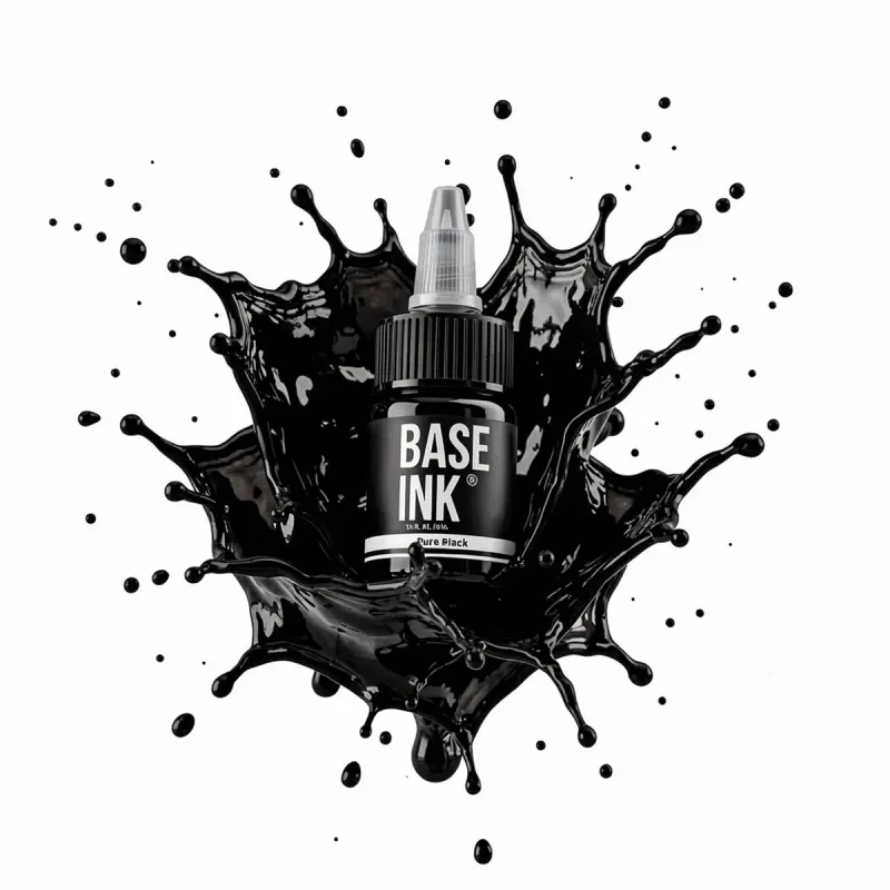 Base Ink Pure Black 15ml